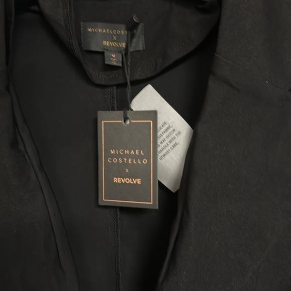 Michael Costello x REVOLVE Claudette Jumpsuit in Black - Picture 8 of 9